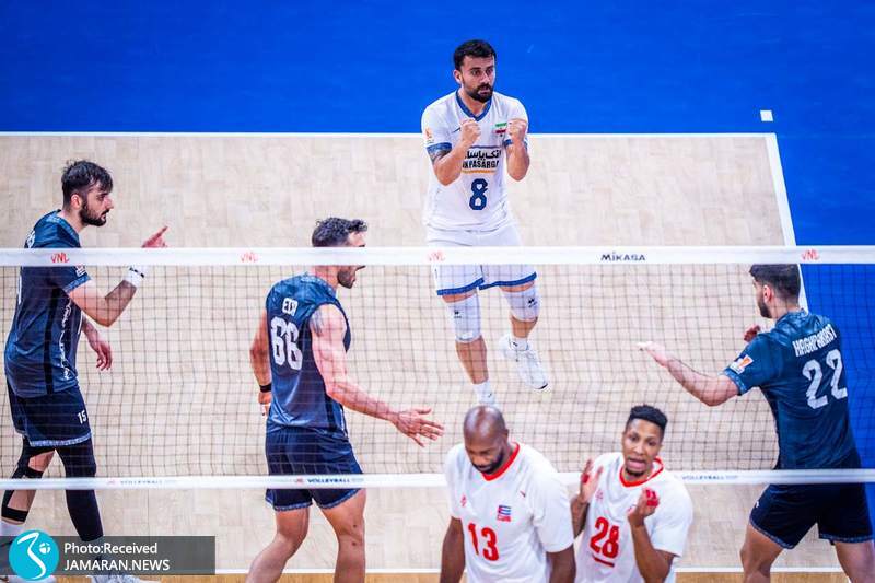 لیگ ملت های والیبال ۲۰۲۶ تیم ملی والیبال ایران کوبا