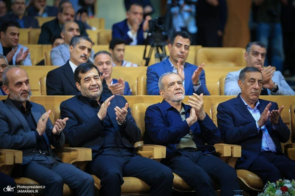 اولین حضور پزشکیان پس ازشایعه استعفایش  (2)