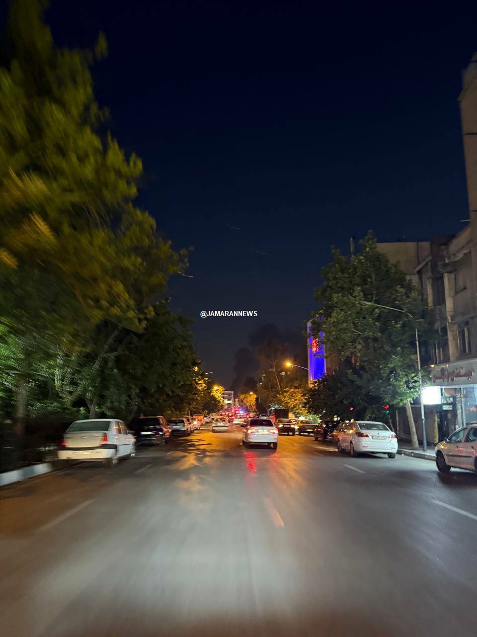 آتش سوزی در تهران (1)