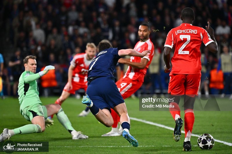 پاری سن ژرمن بایرن مونیخ پاری سن ژرمن مانوئل نویر