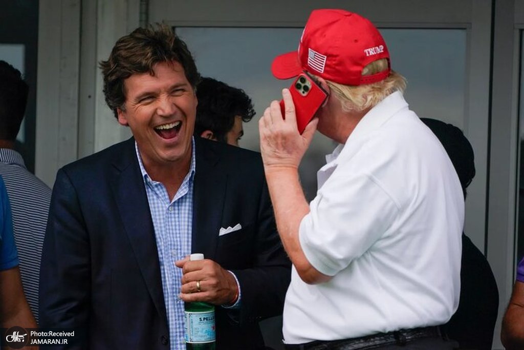 ترامپ و تاکر کارلسون