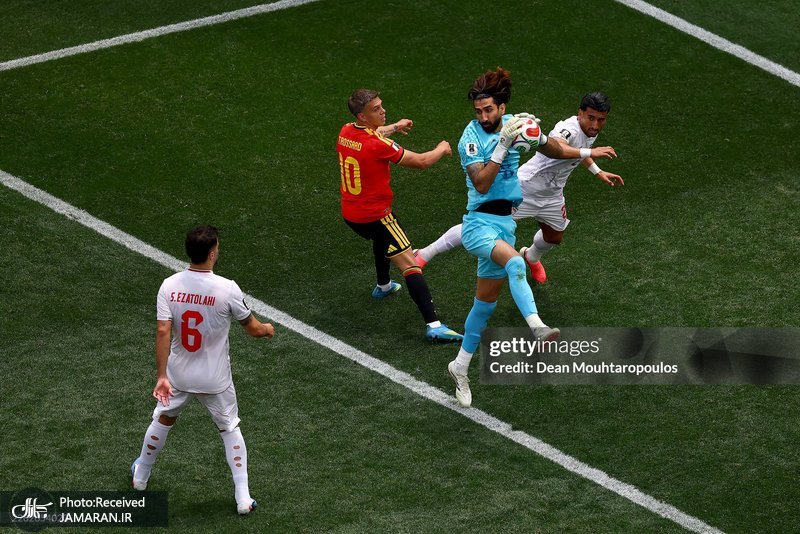 جام جهانی ۲۰۲۶ تیم ملی فوتبال ایران بلژیک