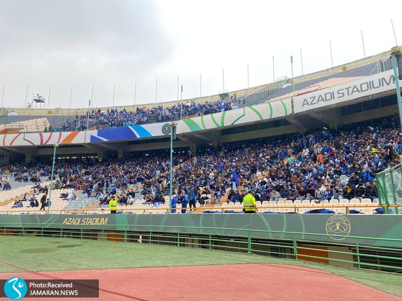 دربی 102 ورزشگاه آزادی تماشگران استقلال هواداران استقلال