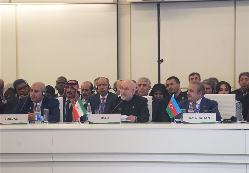 قالیباف در باکو
