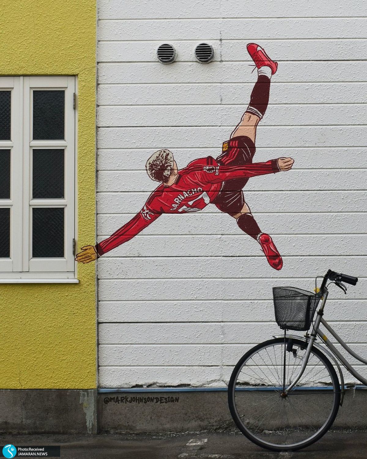 گرافیتی فوتبال