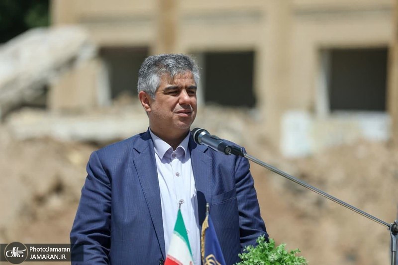 آیین خشتگذاری مدرسه امام خمینی(س) خمین