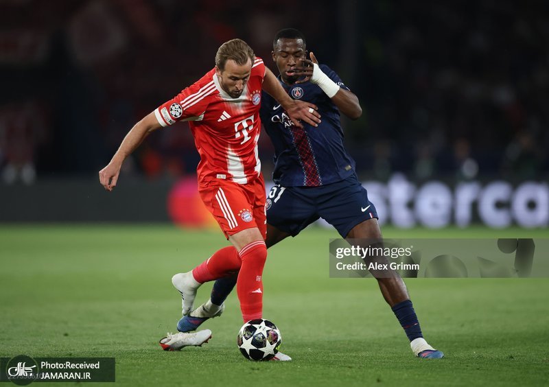 بایرن مونیخ پاری سن ژرمن بایرن مونیخ هری کین نونو مندش نونو مندس