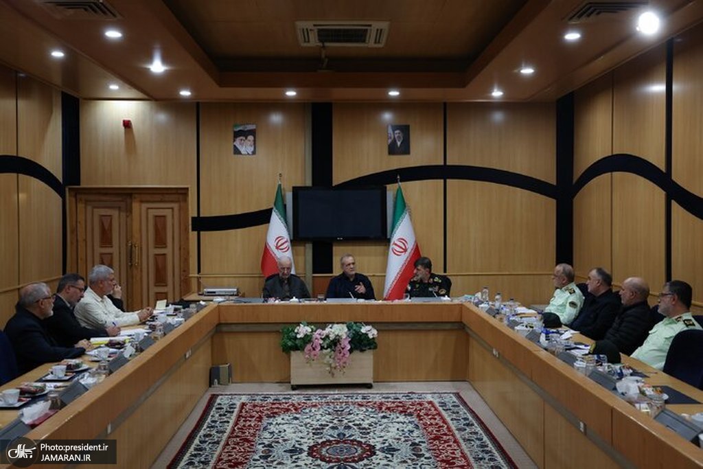 جلسه پزشکیان با فراجا