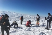 عود زمستانی کوهنوردان خلخال به قله عجم این شهرستان