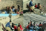دانش آموزان زلزله زده روستای جاسوسکه ثلاث باباجانی صاحب کانکس شدند