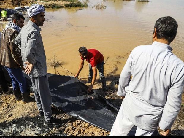 سیل به یکهزارو 200 واحد مسکونی در حمیدیه خسارت زد