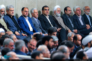 دیدار جمعی از استادان، نخبگان و پژوهشگران دانشگاه‌ها با رهبر معظم انقلاب