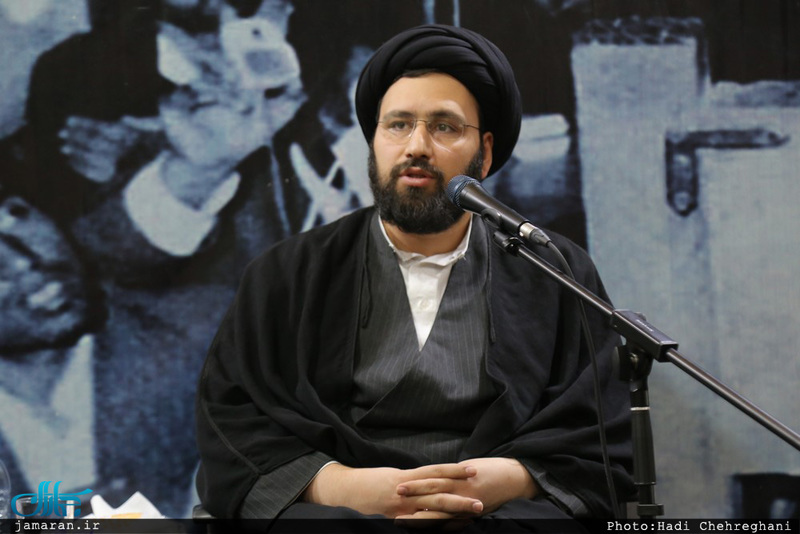 مدیرکل ارشاد و جمعی از اهالی رسانه قم با سید علی خمینی دیدار کردند