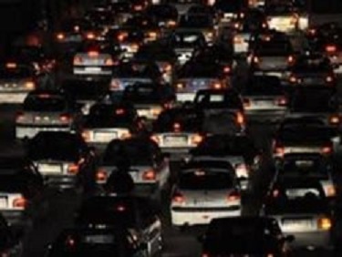 ترافیک سنگین وتوقف خودروهادرجاده چالوس ترددپرحجم درآزادراه های البرز