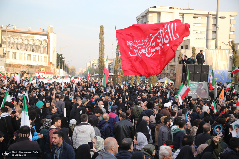 راهپیمایی محکومیت اقدامات تروریستی امریکا و رژیم صهونیستی علیه ملت ایران