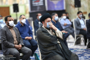 دیدار سرپرست و کارکنان موسسه تنظیم و نشر آثار امام خمینی(س) با سید حسن خمینی