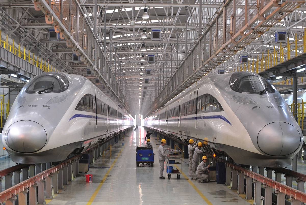 ساخت تندروترین قطار دنیا در چین
