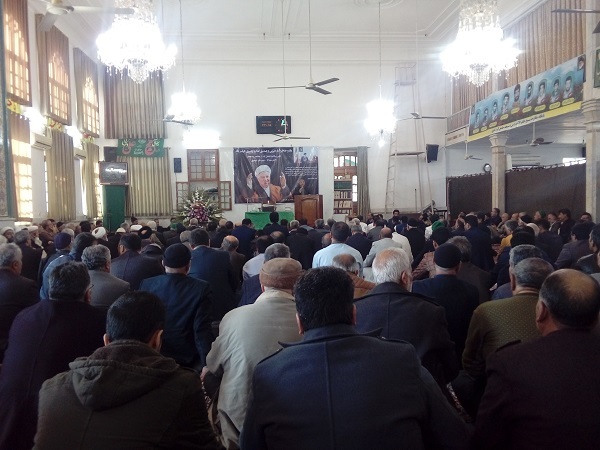 مراسم بزرگداشت هاشمی رفسنجانی در شهرستان کردکوی برگزار شد