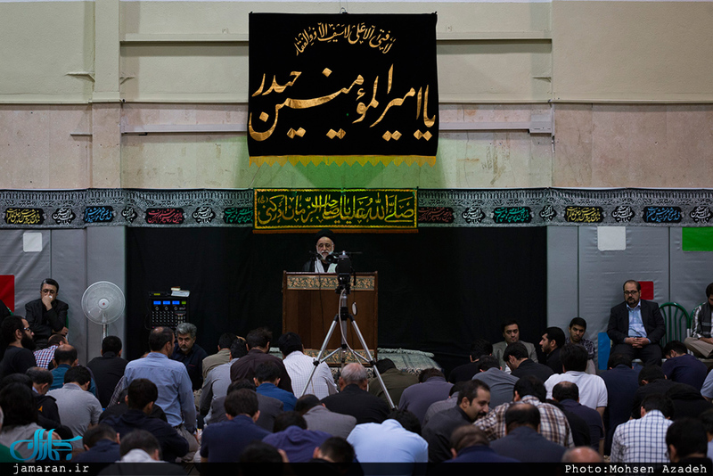 مراسم احیای شب نوزدهم ماه مبارک رمضان در محضر استاد امجد 