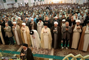 اقامه نماز عید سعید فطر در  قم