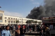 25 کشته و 50 زخمی در آتش سوزی مهیب در قاهره+تصاویر