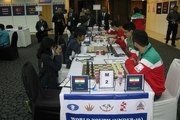 پیروزی تیم شطرنج ایران برابر تیم هند