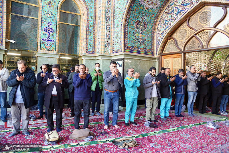 مراسم اقامه نماز عيد سعيد فطر در امام زاده صالح (ع)