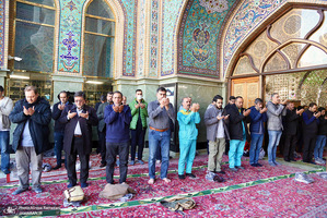 مراسم اقامه نماز عيد سعيد فطر در امام زاده صالح (ع)