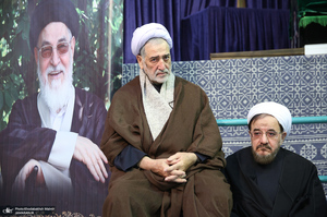 مراسم تشییع آیت الله سید مهدی امام جمارانی (ره) از حسنیه جماران