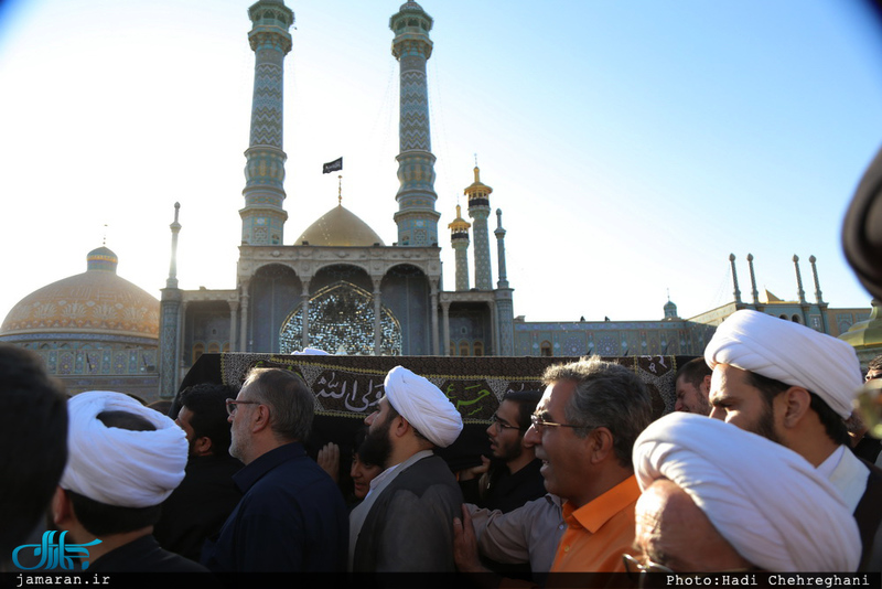 تشییع و خاکسپاری آیت الله روح الله شاه آبادی(ره)