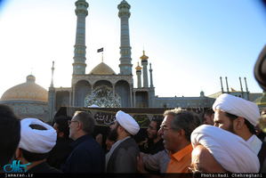 تشییع و خاکسپاری آیت الله روح الله شاه آبادی(ره)