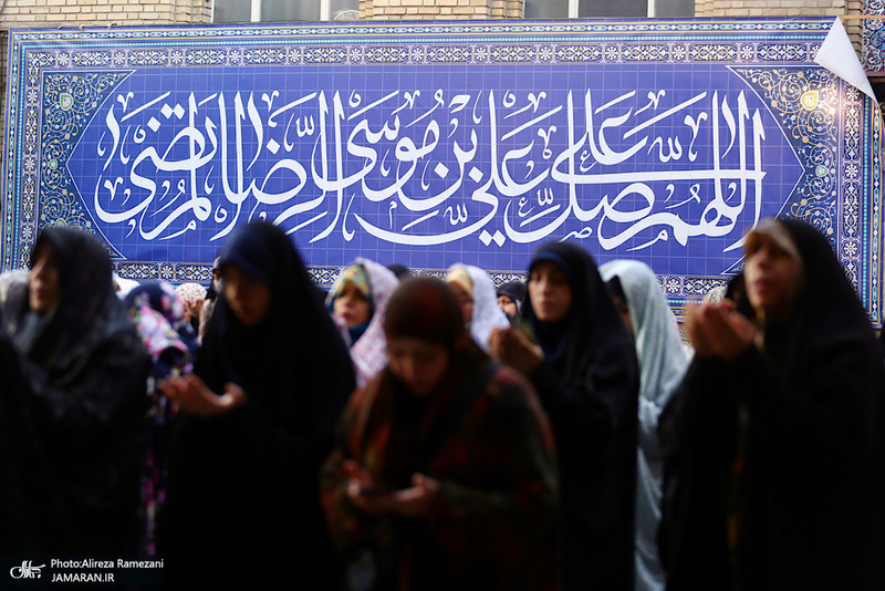 مراسم اقامه نماز عيد سعيد فطر در امام زاده صالح (ع)