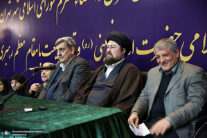 دیدار شهردار، اعضای شورای شهر و مدیران شهری تهران با سید حسن خمینی