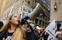 تظاهرات سراسری در آمریکا