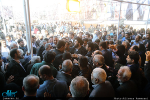 دومین روز سفر سید علی خمینی به استان خوزستان(آبادان و شلمچه)