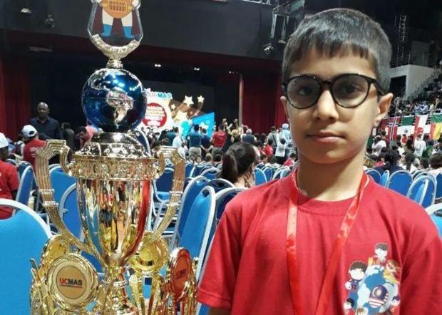 دانش‌ آموز ساروی قهرمان قهرمانان محاسبات ذهنی جهان شد