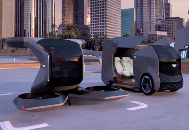 رونمایی از تاکسی هوایی جنرال موتورز +عکس
