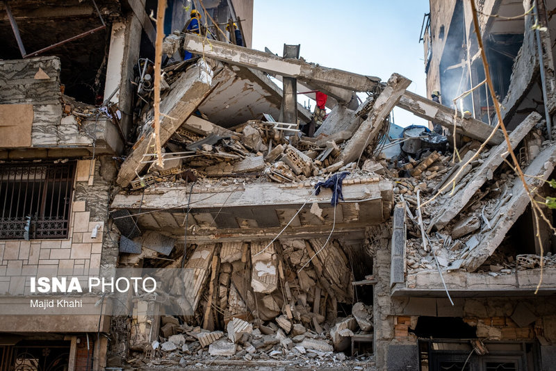 حمله رژیم صهیونیستی به مناطق مسکونی تهران + تصاویر