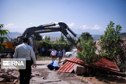 ۴ ویلا به ارزش ۱۲ میلیارد تومان در فیروزکوه تخریب شد