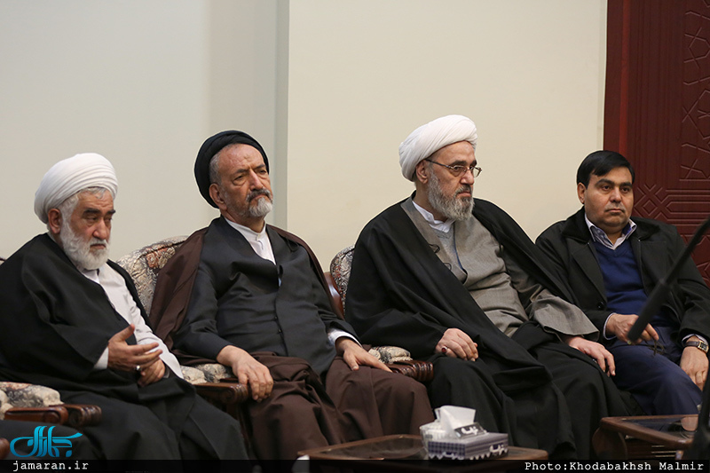 دیدارجمعی از اعضای کمیته مستقل پرثوا و پیشکسوتان با سید حسن خمینی