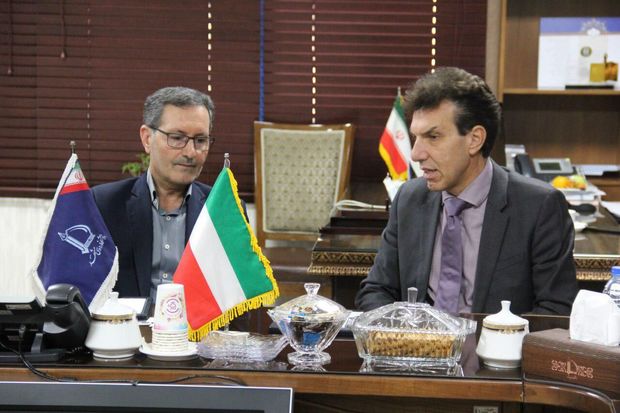 سفیر ایتالیا با رییس دانشگاه فردوسی مشهد دیدار کرد