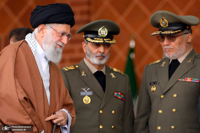 حضور و سخنرانی فرمانده معظم کل قوا در مراسم دانش‌آموختگی دانشجویان دانشگاه‌های افسری ارتش