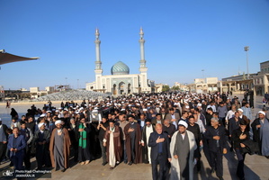 مراسم تشییع و خاکسپاری مرحوم آیت الله قاضی زاده اراکی(ره)