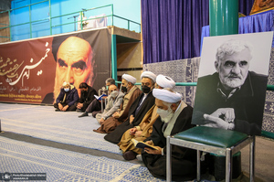 مراسم تشییع حجت الاسلام و المسلمین علی اصغر سعادتی در حسینیه جماران