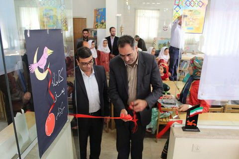 افتتاح کتابخانه پستی کانون پرورش فکری در شهرستان اهر