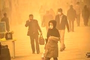 گرد و غبار شدید هوای ریگان را در وضعیت خطرناک قرار داد  مشکلات تنفسی برخی شهروندان