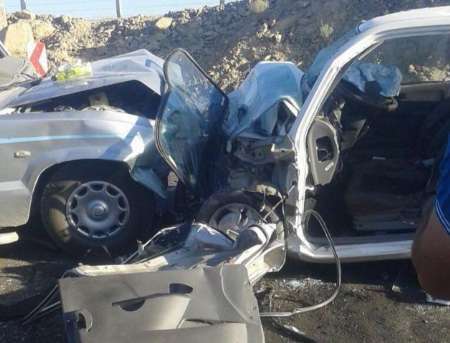 حادثه رانندگی در مبارکه یک کشته و 4 مصدوم برجاگذاشت