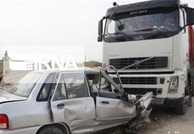 ۲ تصادف در جاده‌های شمال فارس ۴ کشته داشت