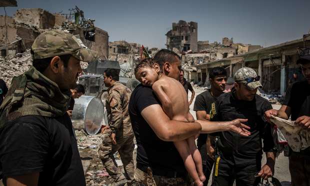 زخمی که داعش بر اندام نحیف کودکان عراقی زد