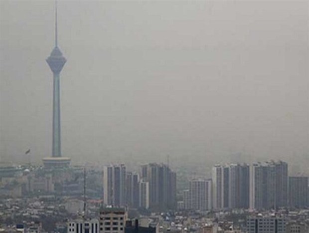 کیفیت هوای تهران با شاخص 105 برای گروههای حساس ناسالم است